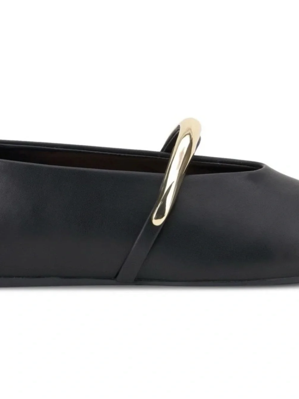 I.n.c. International Concepts Women's Rahmi Mary Jane Flats Black Smooth